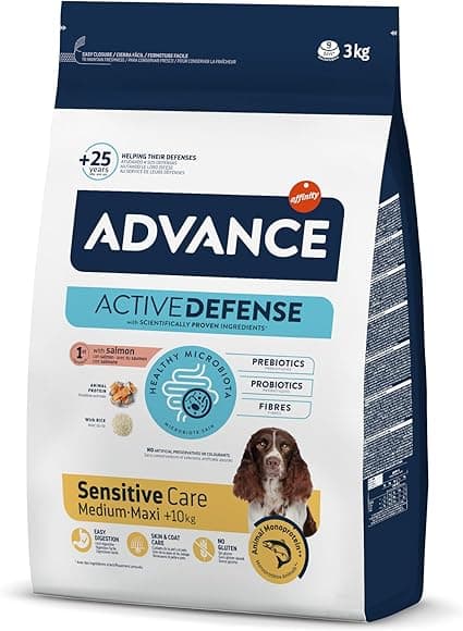 Pienso Advance Sensitive Salmón para perros — Alergias/Intolerancias