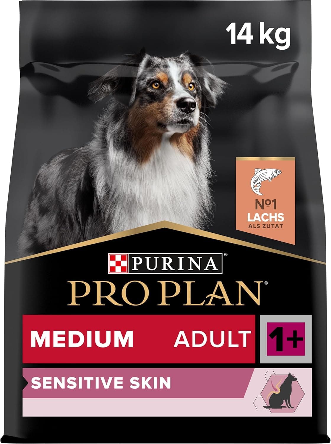 Pienso Purina Pro Plan Sensitive Skin para perros — Problemas Piel y Pelo/Dermatitis