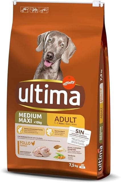 Pienso Ultima Medium Adult para perros — Peso Ideal Adulto
