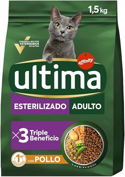 Pienso Ultima Sterilized Light para gatos — Sobrepeso/Obesidad